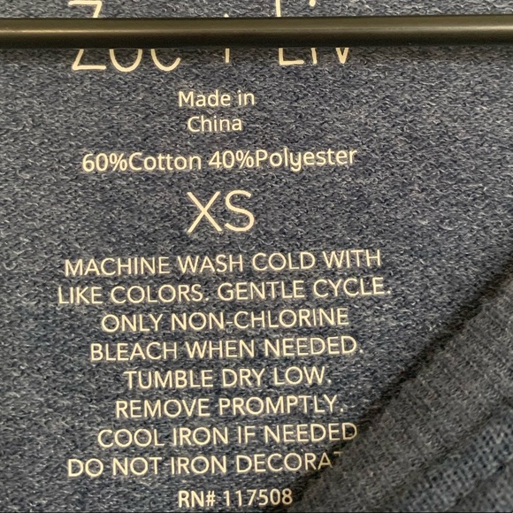 Zoe + Liv Lightweight Sweatshirt - Picture 3 of 5